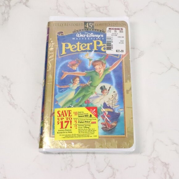 7pc Mixed Vintage 90s Disney VHS Tape Movie Bundle Lot Black Diamond Masterpiece - Picture 2 of 10